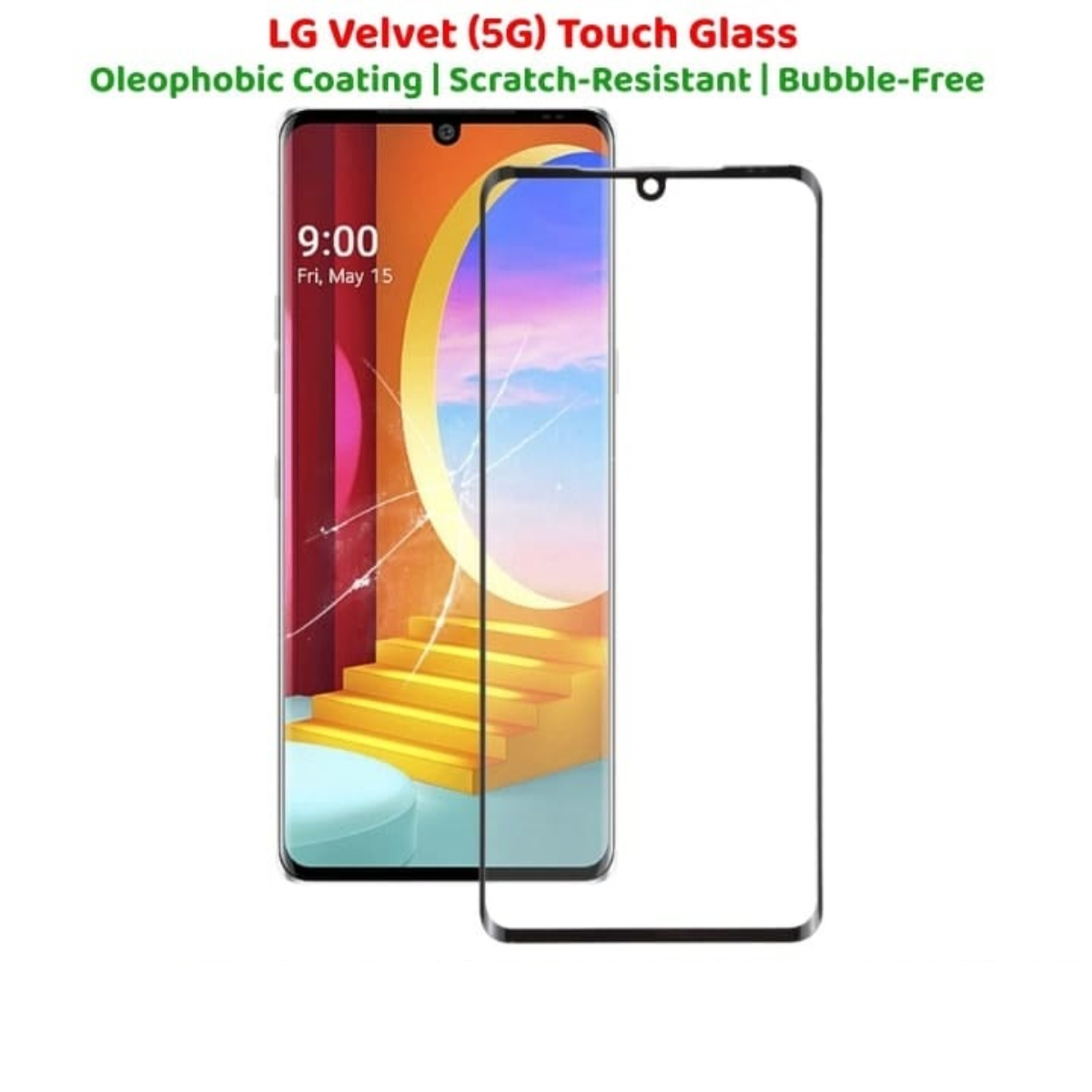 LG Velvet 5G Touch Glass