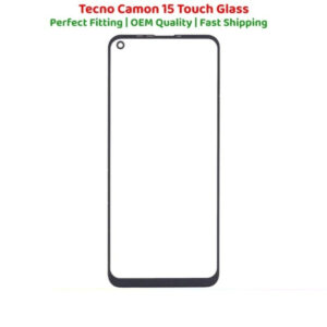 Durable Tecno Camon 15 Touch Glass