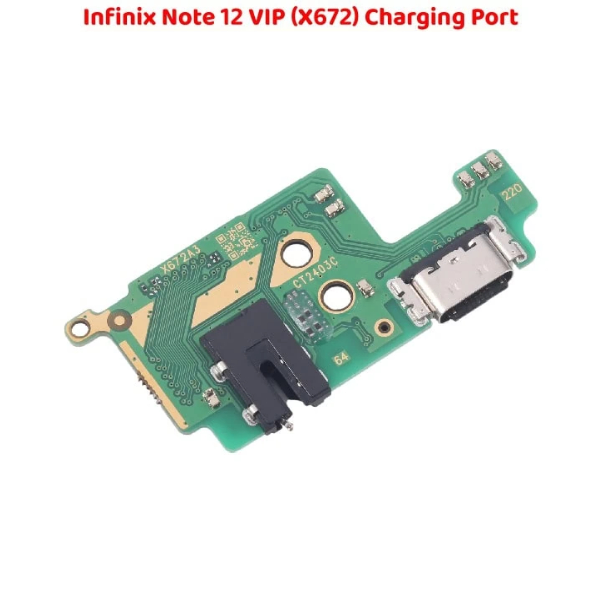 Top Sale Infinix Note 12 VIP X672 Charging Port Replacement - Image 3
