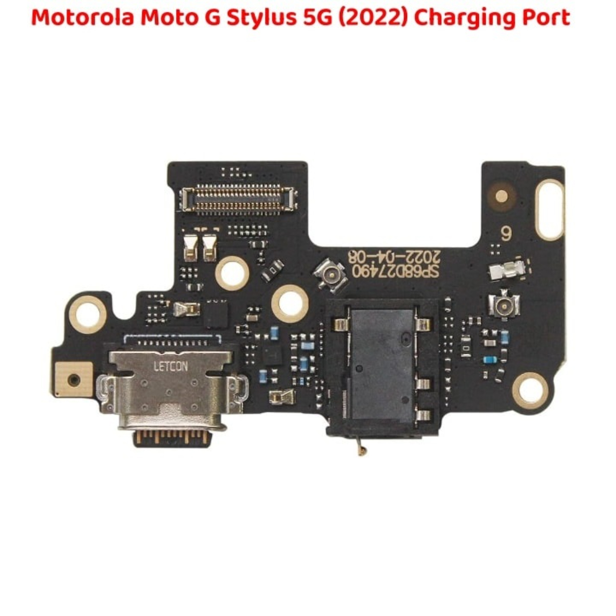 Motorola Moto G Stylus 5G 2022 Charging Port Top Module - Image 2