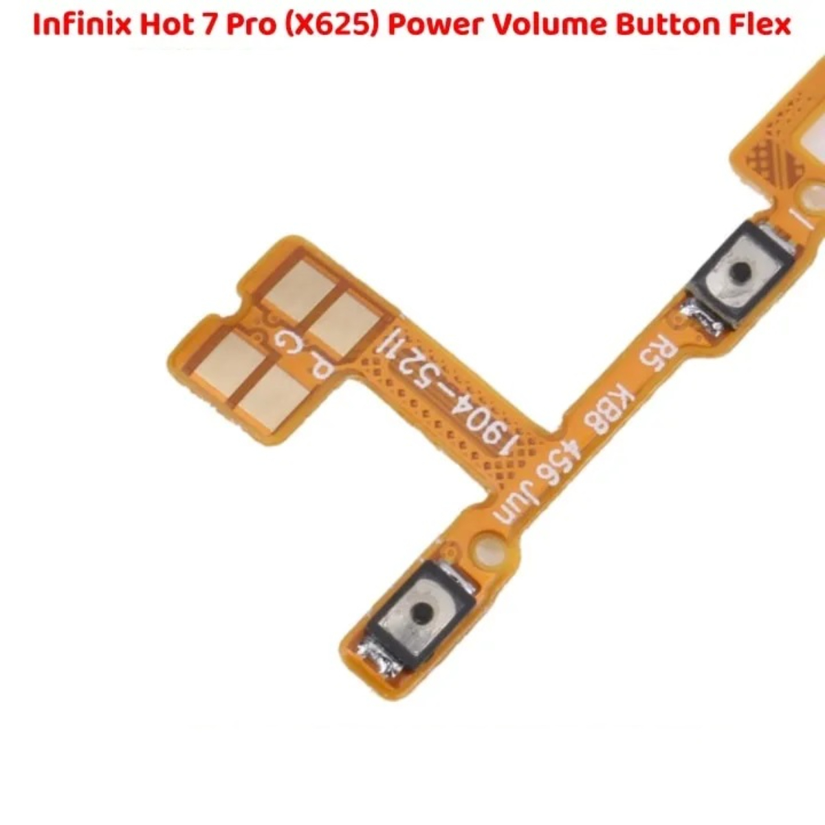 High Quality Infinix Hot 7 Pro X625 Power Button Flex Volume - Image 3
