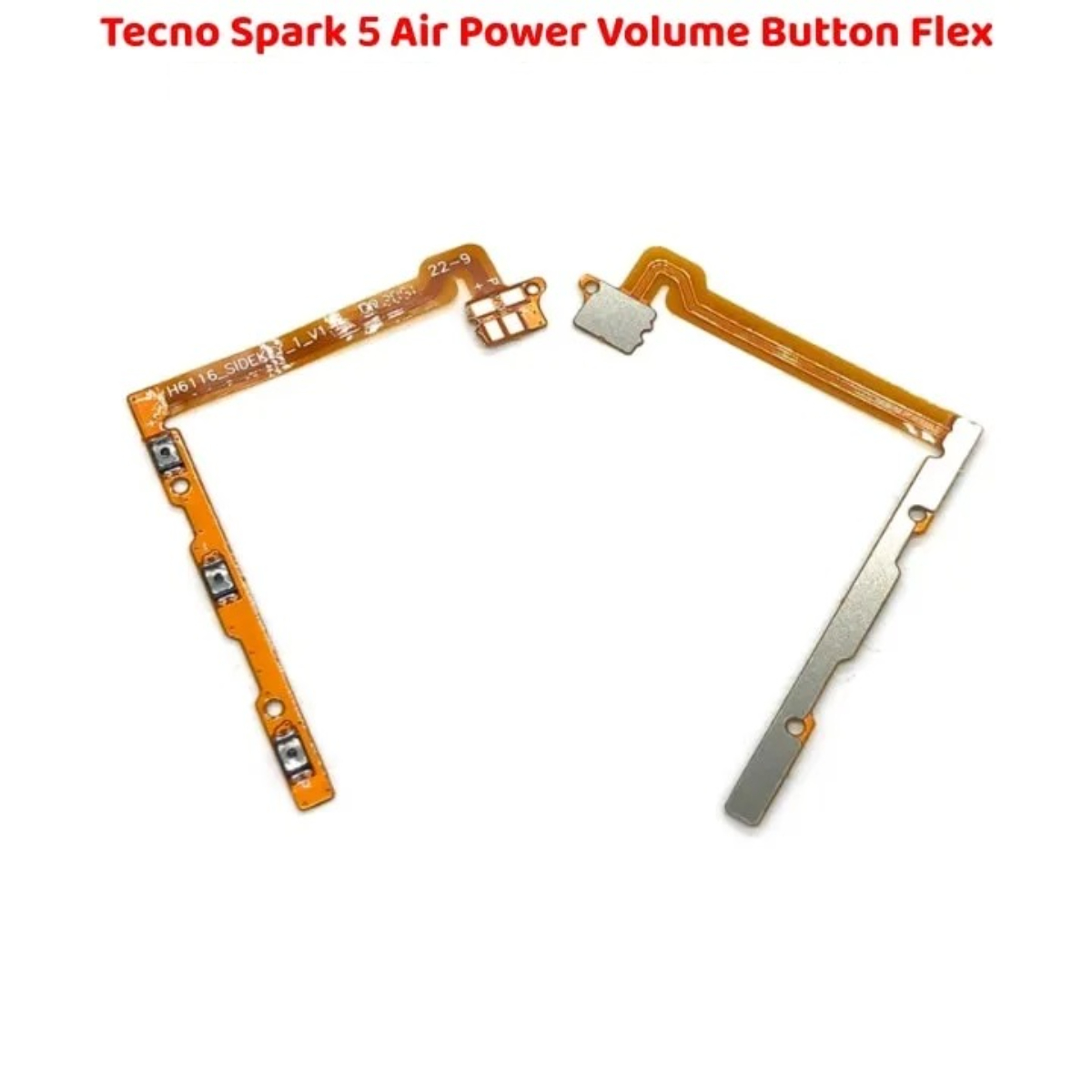 High Quality Tecno Spark 5 Air Power Button Flex Volume