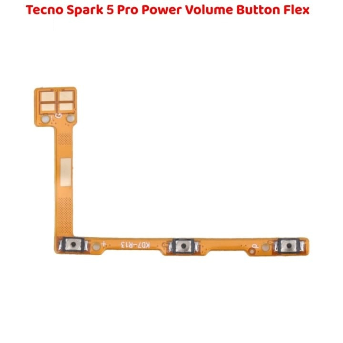 Tecno Spark 5 Pro Power Button Flex