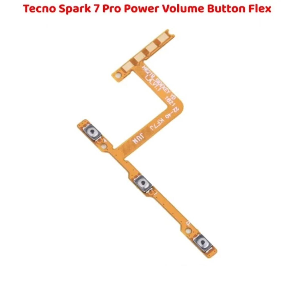High Quality Tecno Spark 7 Pro Power Button Flex Volume - Image 2